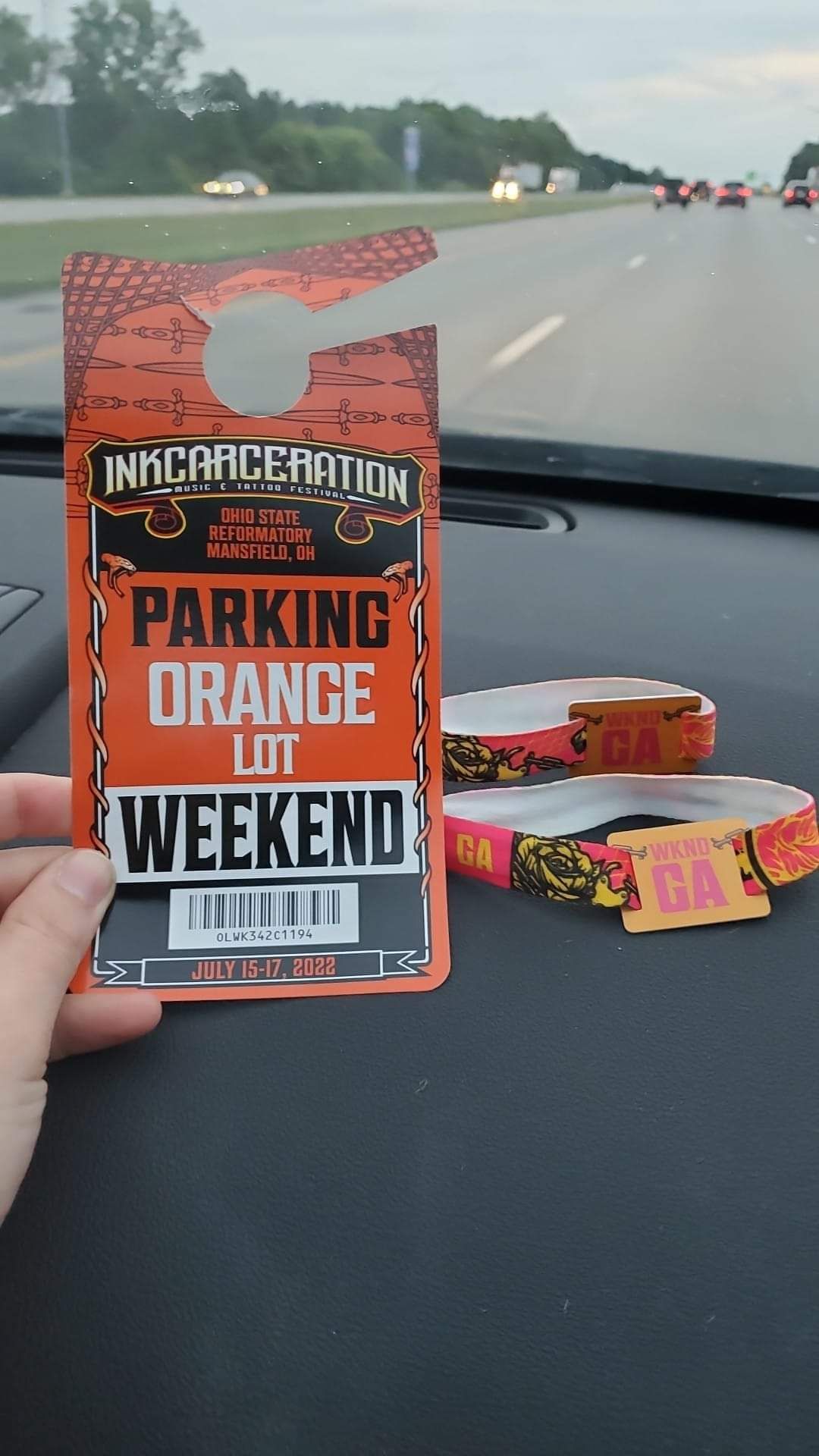 Inkcarceration Weekend Passes Plus Parking 