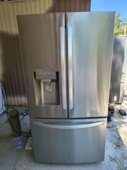 LG Refrigerator stainless steel 3 door