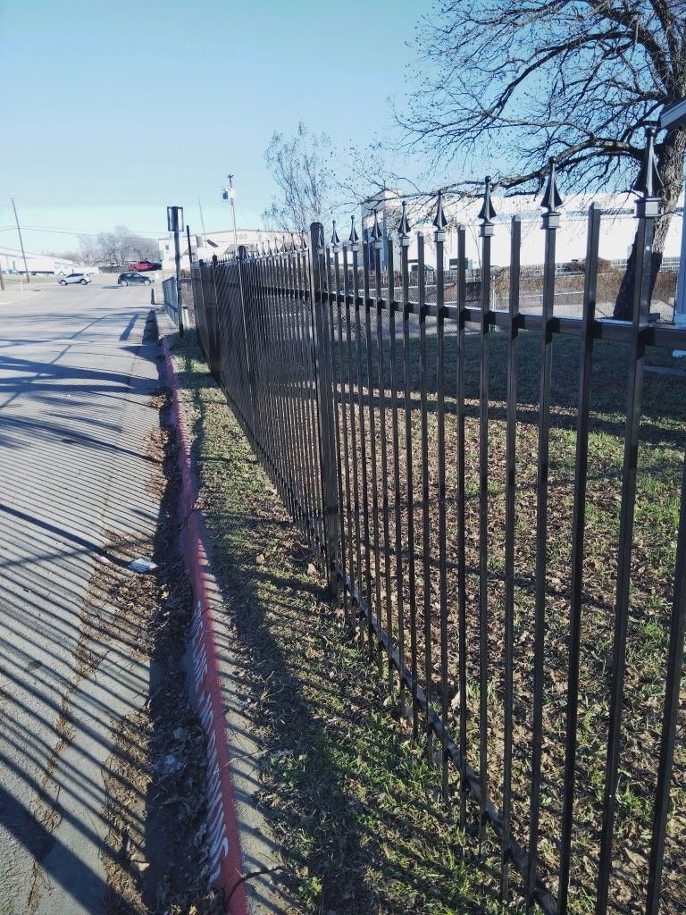 Iron Fence And Panels