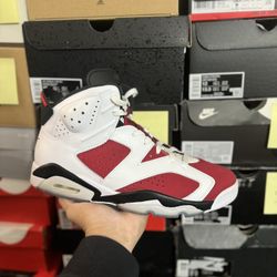 Jordan Carmine 6s size 11 VNDS 