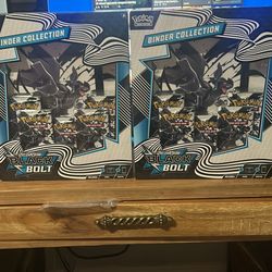 Black Bolt Binder Lot Of 2