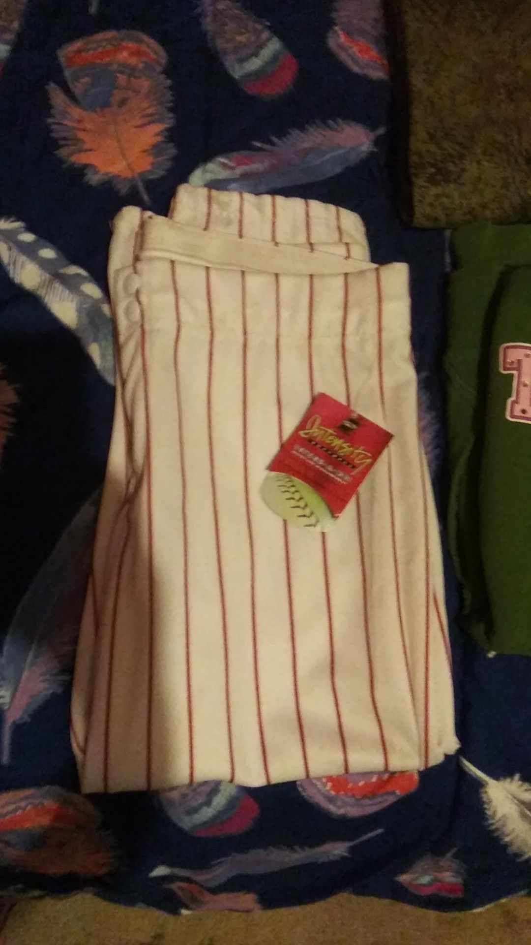 Softball pants sweaters camo pants American flag shorts all different sizes price varies