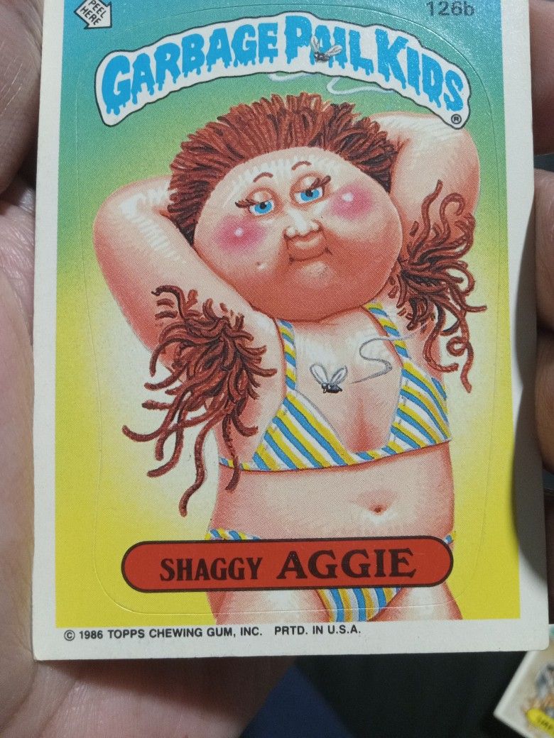 Garbage Pail Kids Cards 1986
