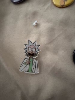 Rick and Morty are enameled pin