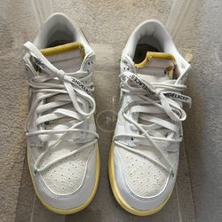 OFF WHITE LOT 1/50 Size 9