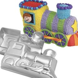 Cake Pan Train Choo Choo Cake Mold 3D Aluminum Alloy