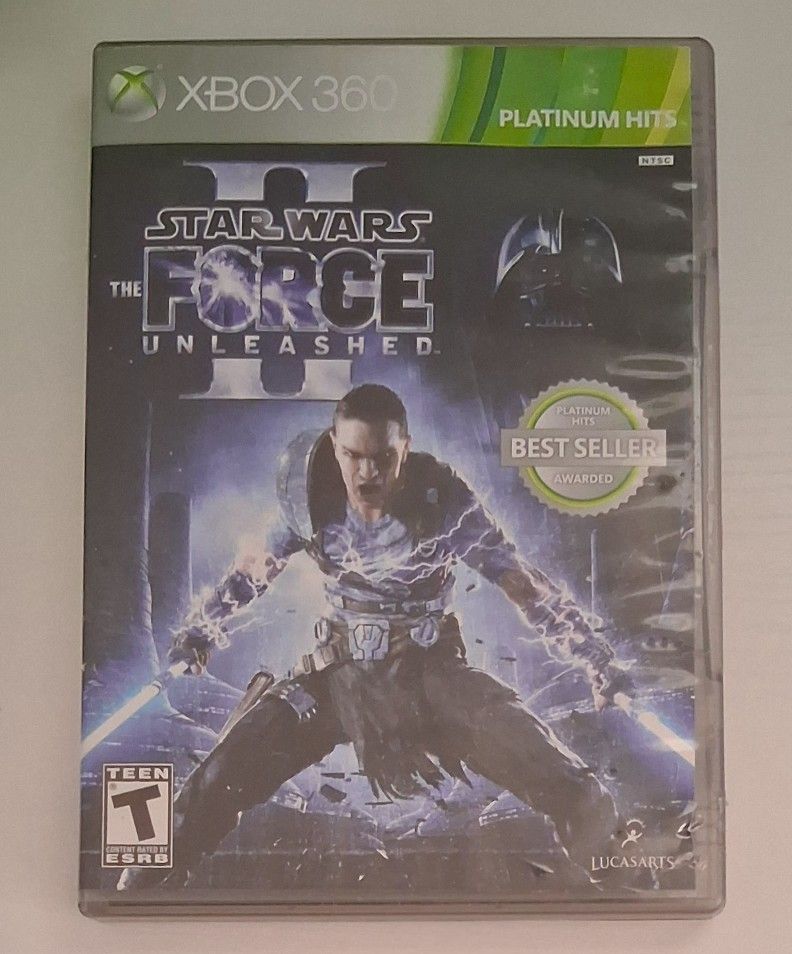 Star Wars: The Force Unleashed II 2 (Xbox 360, 2010) CIB W/ Manual Tested