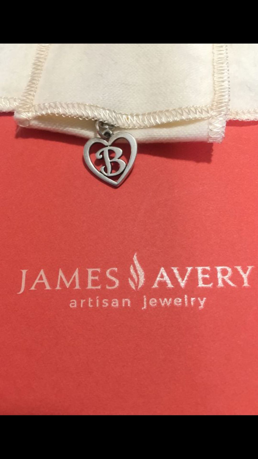 Retired James Avery Love ❤️ Name Initial B