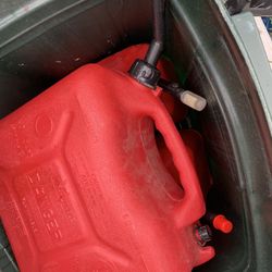 Fuel Cans Has Tanks Various Sizes 