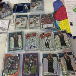 Singles Basketball Football Optic Donruss Lamelo Kaboom Herbert Edwards Mac Jones Prizm Pokemon nba Nfl Charizard