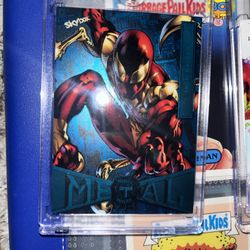 21-22 Spider-Man Metal Turquoise 23/50