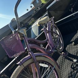 Beach cruiser bike