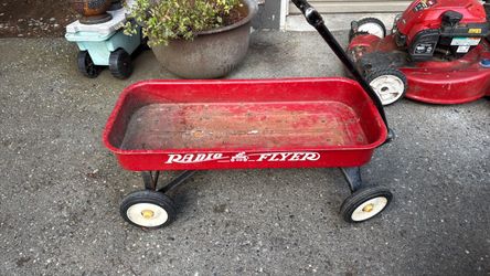 Radio Flyer Red Steel Wagon 89