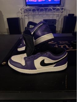 Nike Air Jordan 1 Low Court Purple White