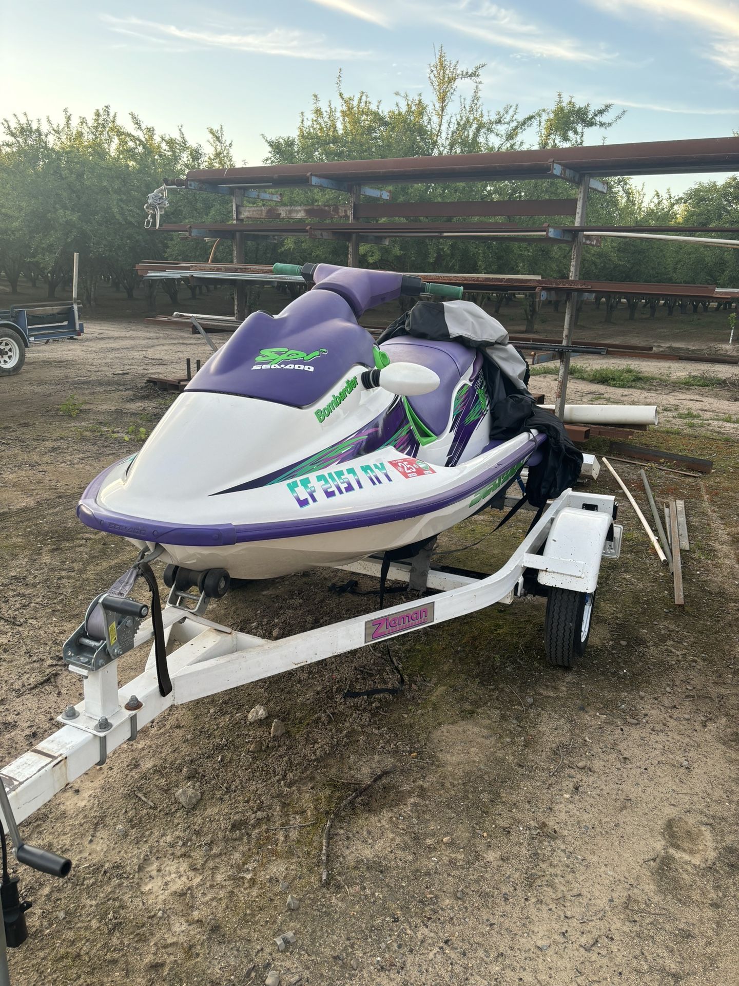 1996 Seadoo Spi Jetski And Trailer