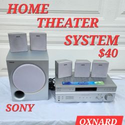 SONY HOME THEATER SYSTEM ( USED )