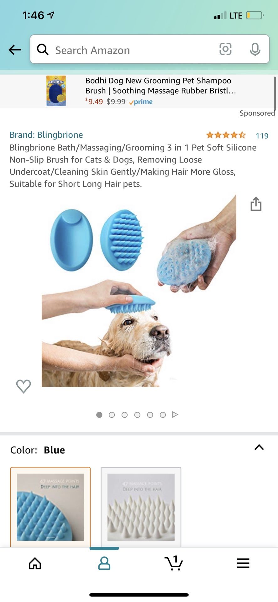 Pet Hair Brush 