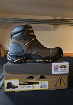 KLEEN Mt Vernon 6 inch work boots size 8 men’s
