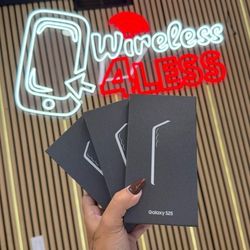 Samsung Galaxy S25 Unlocked Brand New! Financing Available Only 50 Dowm✅️