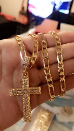 Nice chain and cross