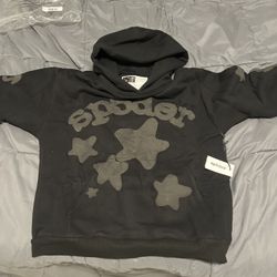 Black Sp5der Hoodie Men’s Medium (unused)
