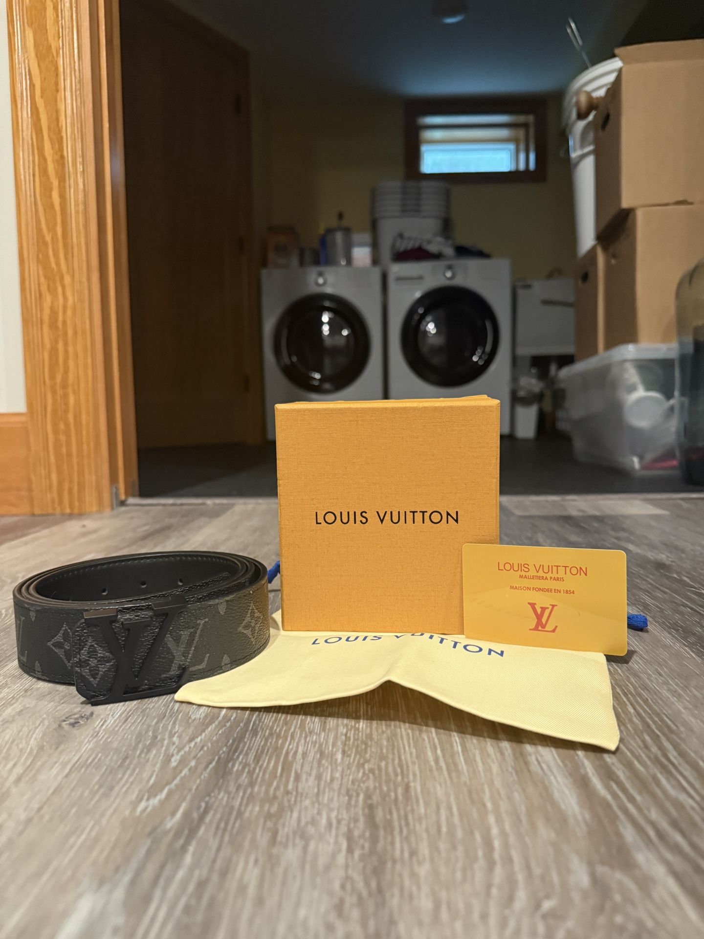 Louis Vuitton Belt Black