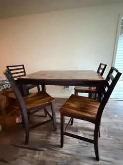 Dining table with 4 chairs