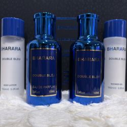 Bharara Double Bleu Perfume Set