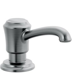 Delta RP100735ARPR Soap Dispenser, Lumicoat Arctic Stainless. NEW In Open Box.