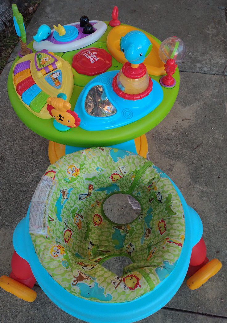 Bright Stars 3 Way Walker From Infant To Older Baby Clean Condition Asking $30 Obo  
