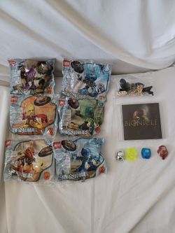 Lego Bionicle Matoran Lot