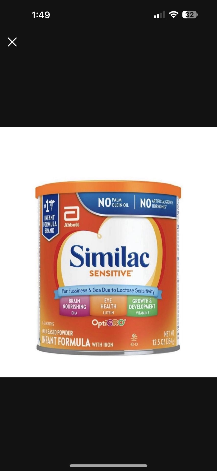 Similac Sensitive