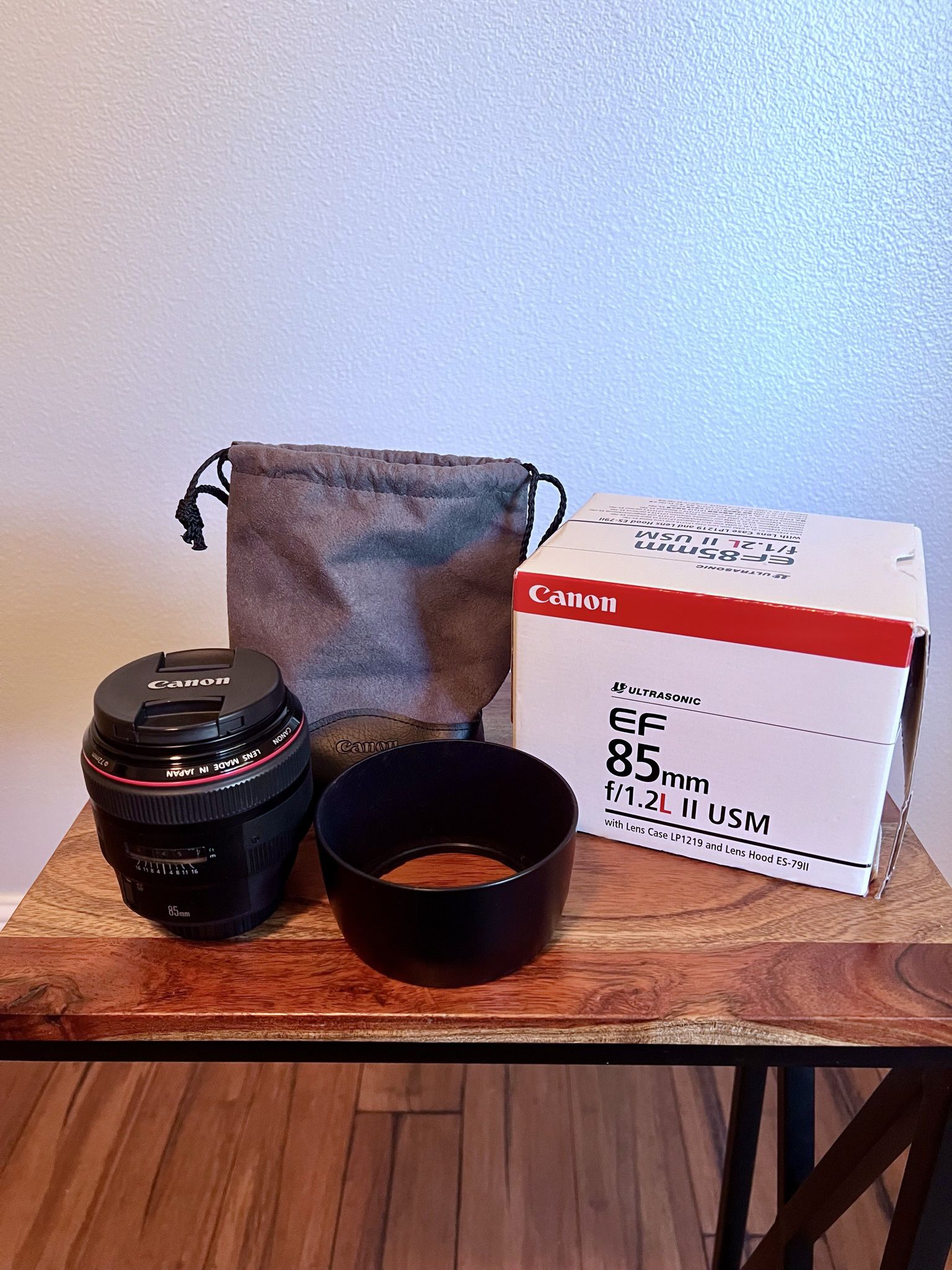Canon EF 85mm f/1.2L II USM - Offers Welcome