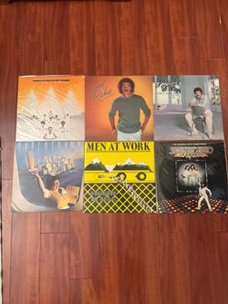 Lot of Six Vintage Vinyl Records