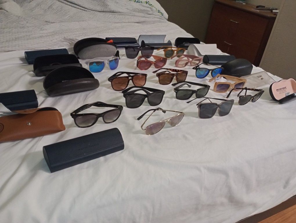 $70--15 Pairs Of Sunglasses--$70 For All Of Them