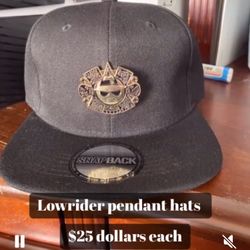 Lowrider Pendant SnapBack Hats 