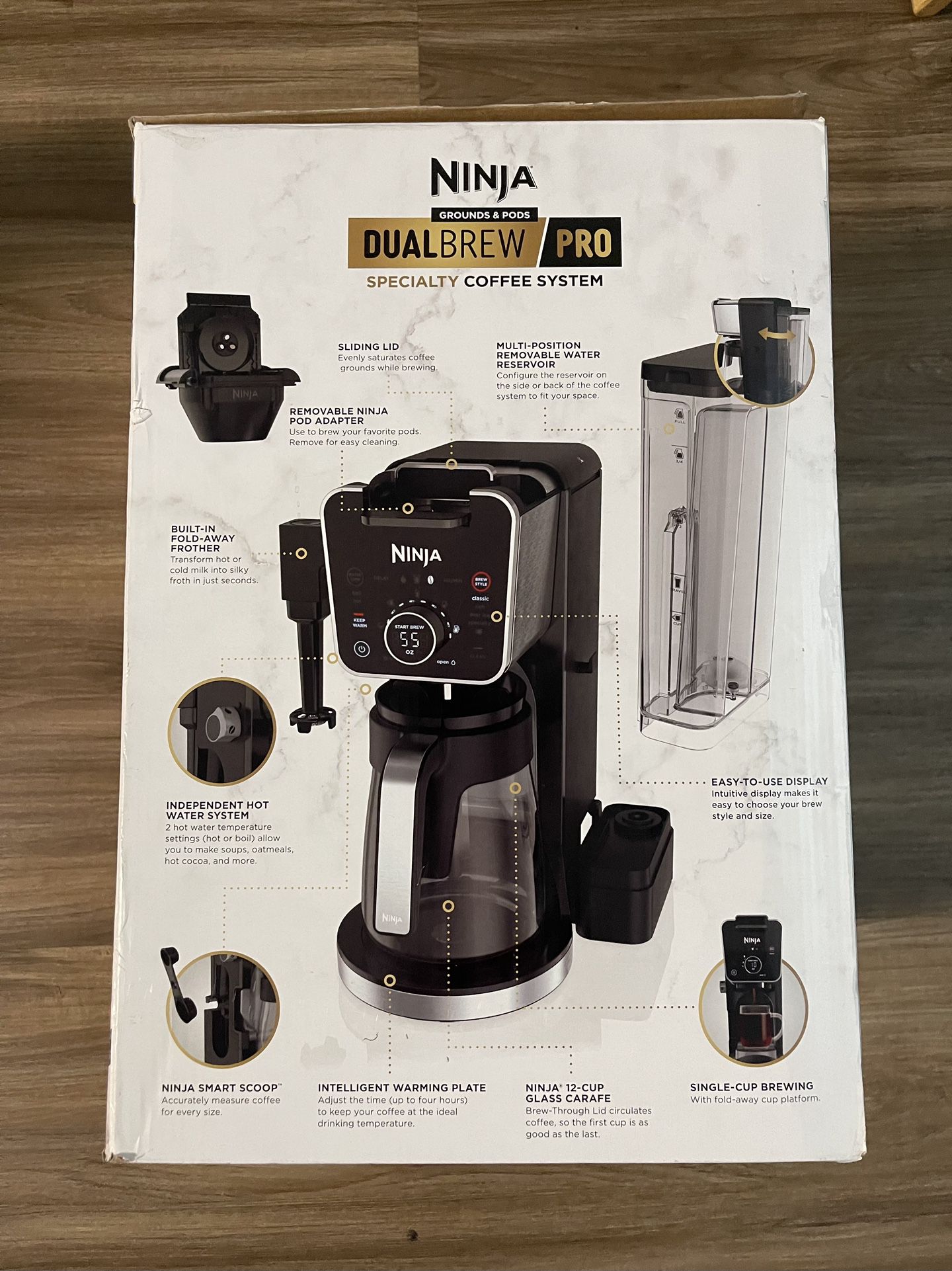 Ninja's DualBrew Pro Coffee Maker with frother up to $130 off