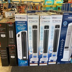 38” Tower Fan