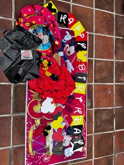 Mickey Mouse Birthday Party Decoration Set