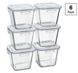 🔥 LAST SET! 6-Pack 32oz Glass Meal Prep Containers – Airtight & Leakproof – $25 FIRM