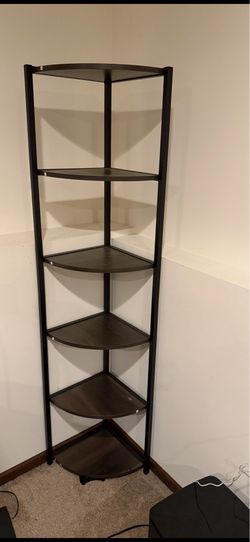 6-Tier Corner Shelf / Display Rack – Excellent Condition