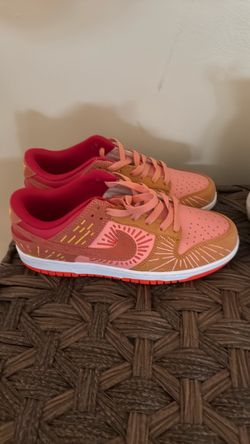 Nike Dunk Low Sneakers Coral Orange