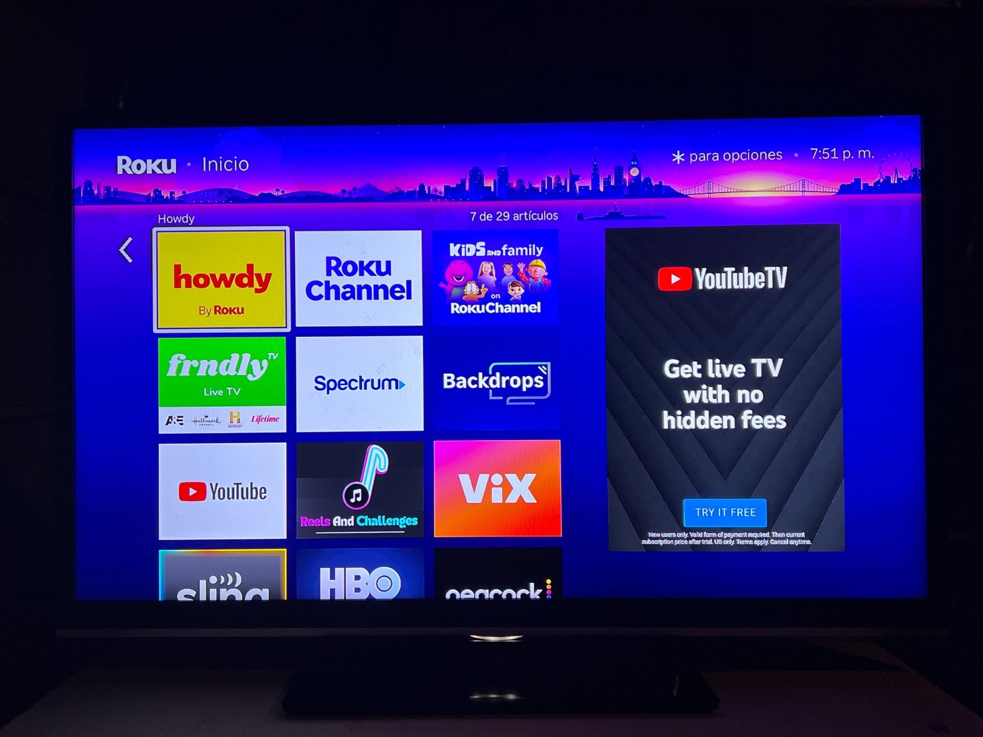 🔥$95 📺 HITACHI 55” SMART TV WITH ROKU – FULL HD 1080P 📺