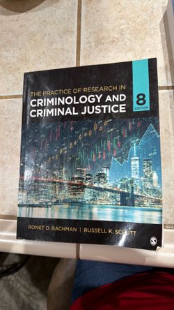 Criminology and Criminal Justice 8 edition