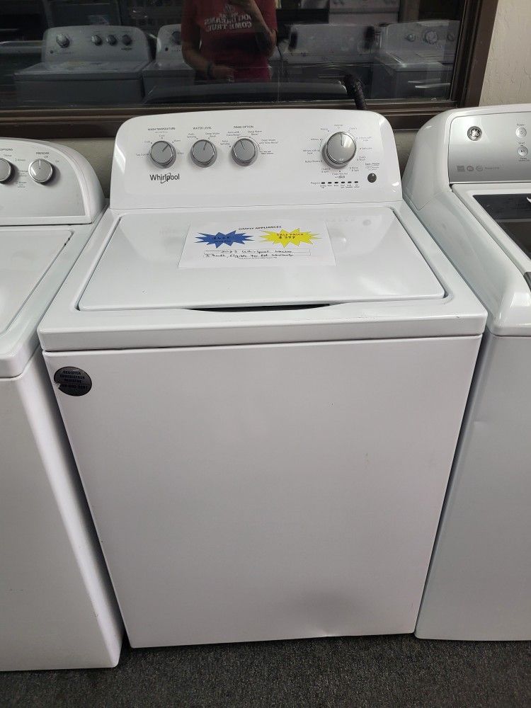🇺🇲July 4th Sale! 2023 Whirlpool High Efficiency Impeller Washer-Warranty Included