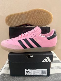 Adidas Samba Messi Pink Black Size M9.5W11