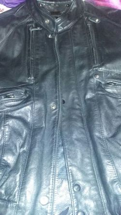 Hardly Davidson leather jacket.