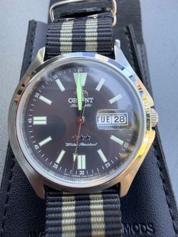 Orient Tri-Star F490-UAB0 Automatic - Classic Field Watch pristine condition.
