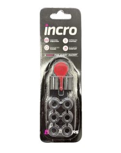 INCRO DAMPENERS ANTI VIBRATION BLACK FOR PADEL