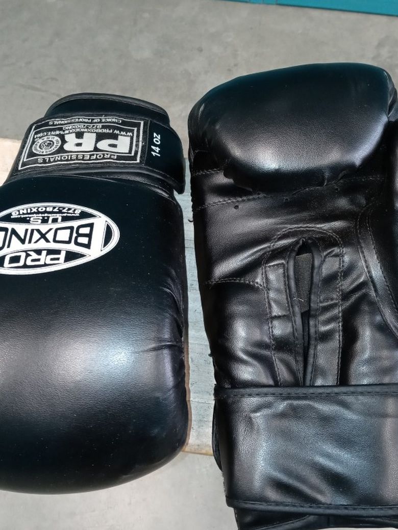 Boxing Gloves With Speed Bag